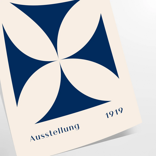 Poster striking Bauhaus prints essence iconic design movement vibrant posters perfect wall art touch modern elegance space ideal artwork gift enthusiasts option