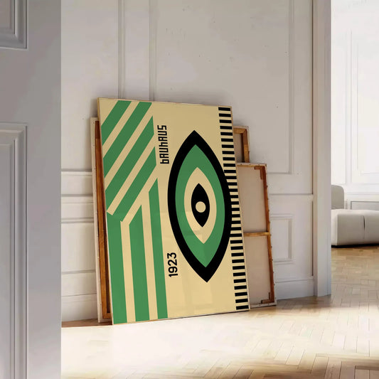 captivating Bauhaus 13 exhibition poster stunning piece wall art iconic design movement gift stylish print space sizes A4 cm A0 decor exceptional artwork