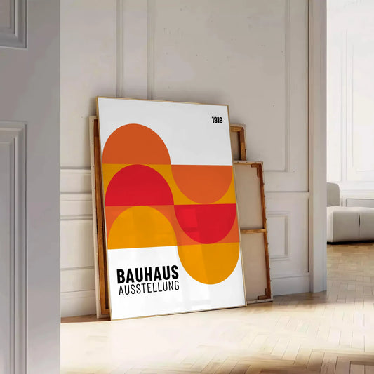 essence modern design Bauhaus art prints wall unique gift poster iconic aesthetic space today unframed options available convenience