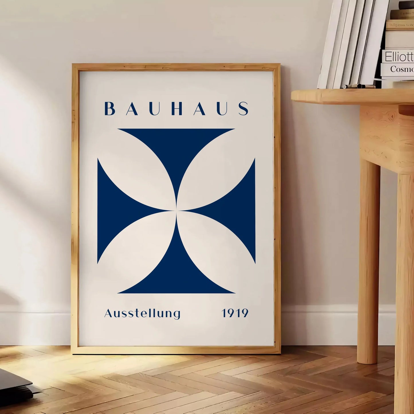 Poster striking Bauhaus prints essence iconic design movement vibrant posters perfect wall art touch modern elegance space ideal artwork gift enthusiasts option