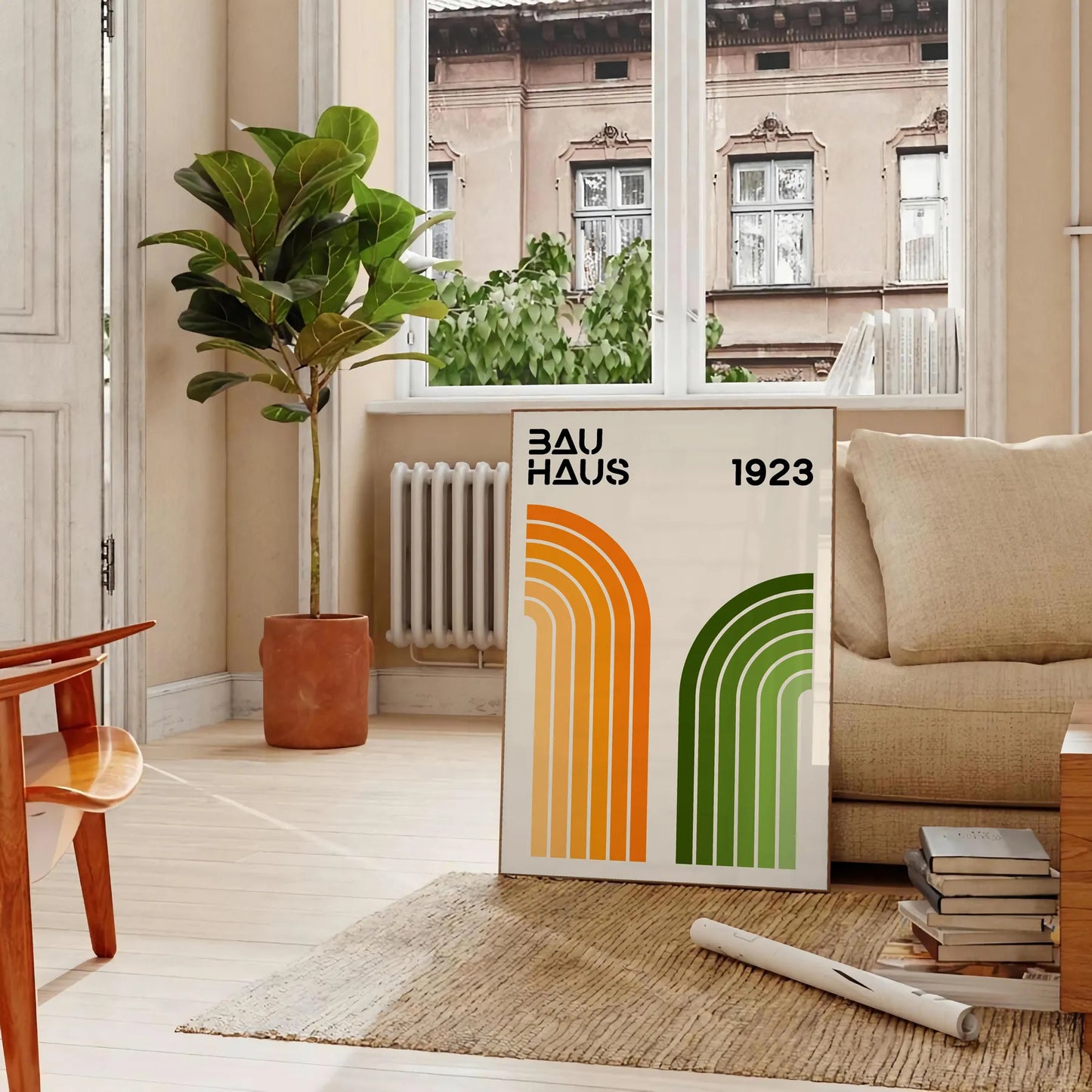 space stunning Bauhaus prints perfect blend modern art design eye poster bold geometry vibrant colors wall collection unique gift lovers standalone artwork