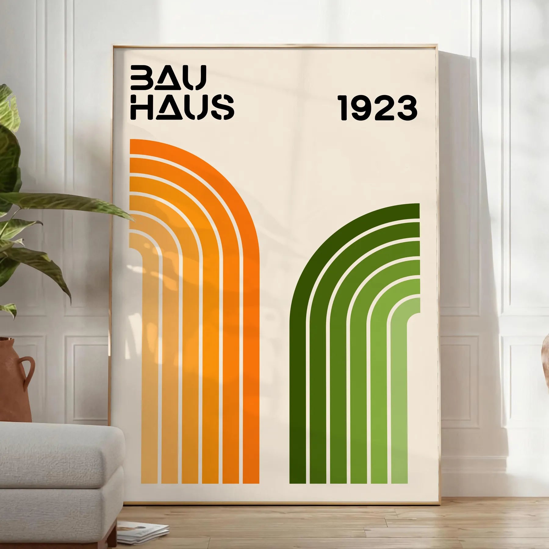 space stunning Bauhaus prints perfect blend modern art design eye poster bold geometry vibrant colors wall collection unique gift lovers standalone artwork