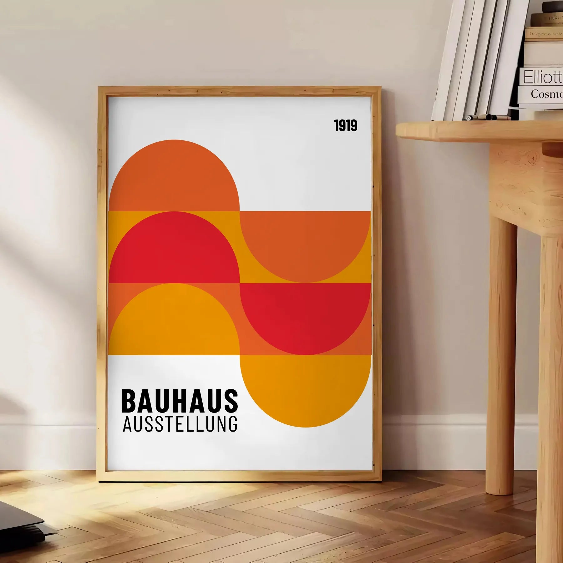 essence modern design Bauhaus art prints wall unique gift poster iconic aesthetic space today unframed options available convenience