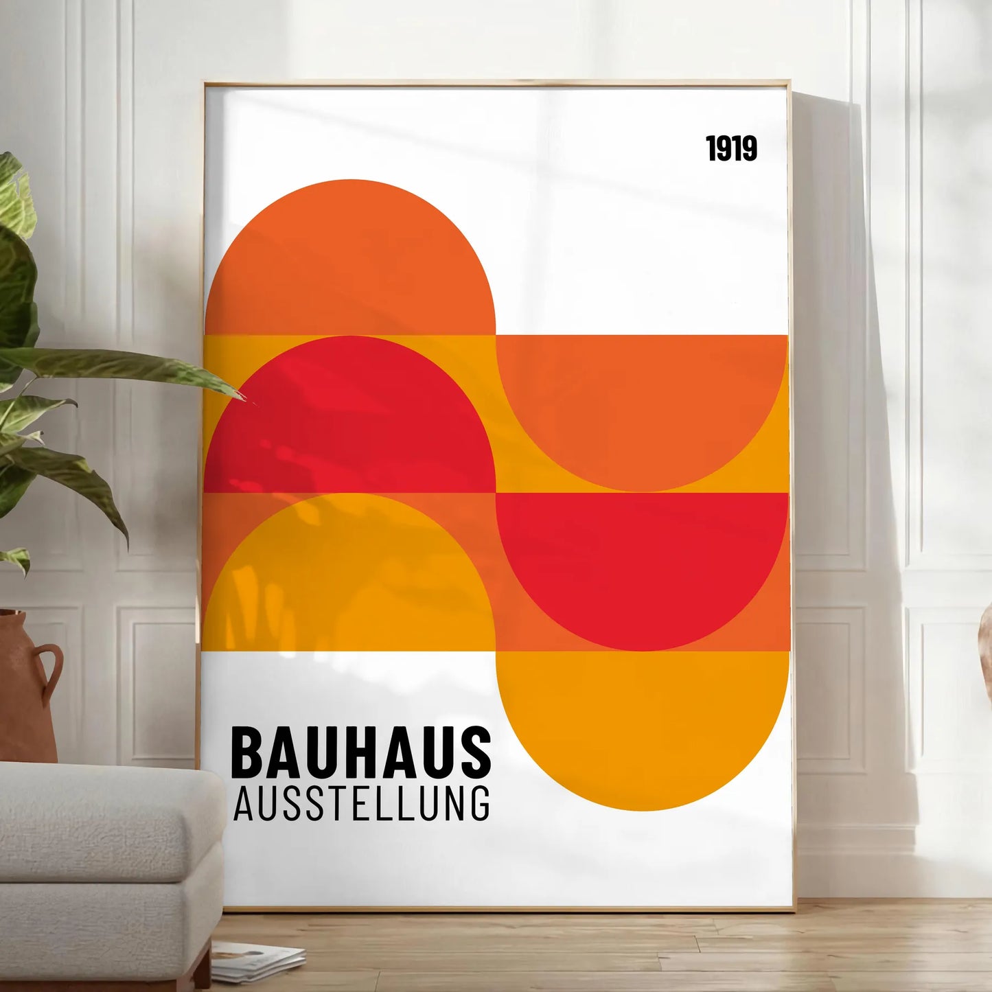 essence modern design Bauhaus art prints wall unique gift poster iconic aesthetic space today unframed options available convenience